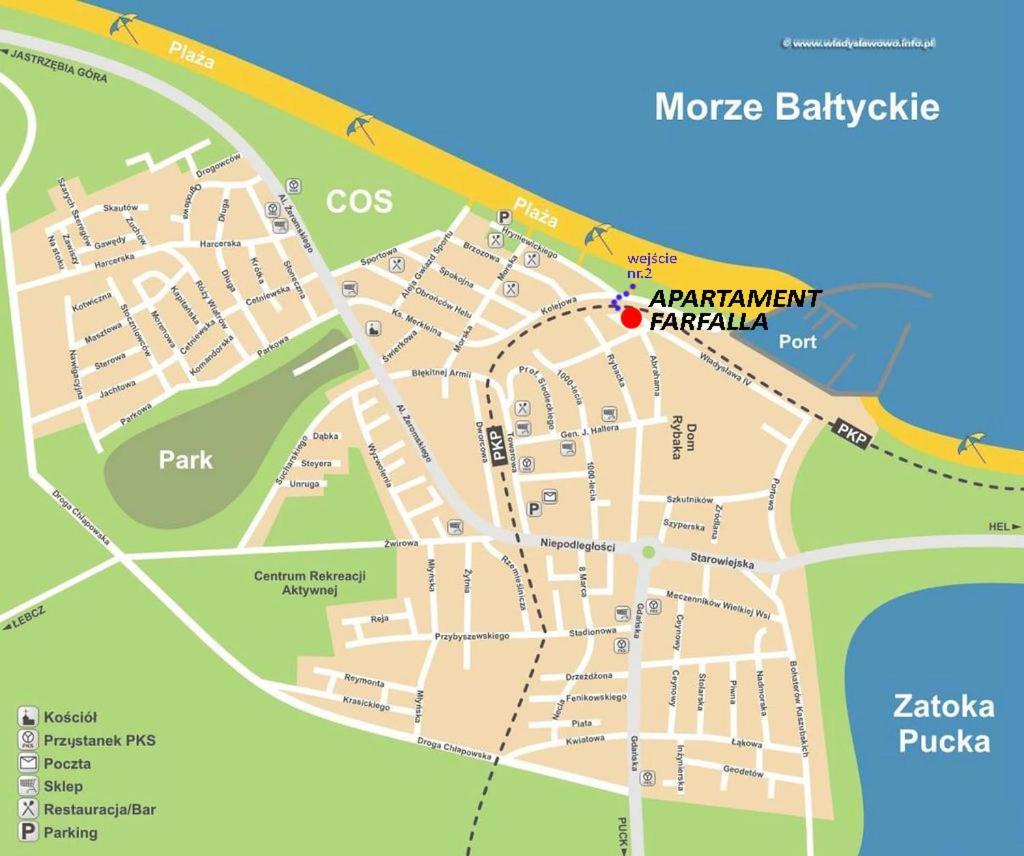 Apartament Farfalla Władysławowo Eksteriør billede